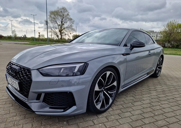 Audi RS5 cena 239000 przebieg: 72000, rok produkcji 2018 z Gdańsk małe 781